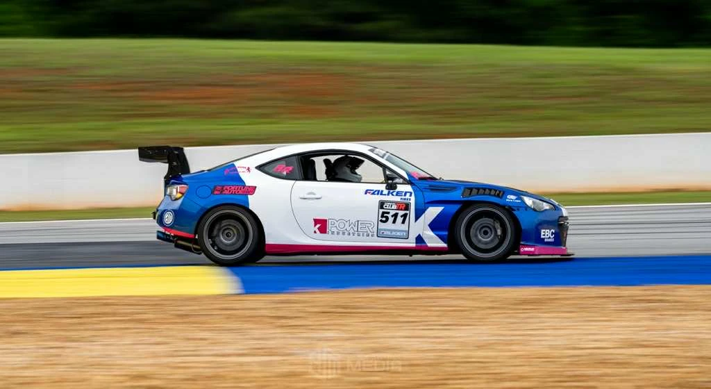 Peter Granberg using Fire Laps at Gridlife Lime Rock 2025